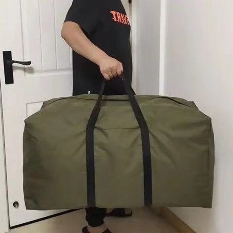 Large Capacity Folding Travel Bag: Spacious and Portable