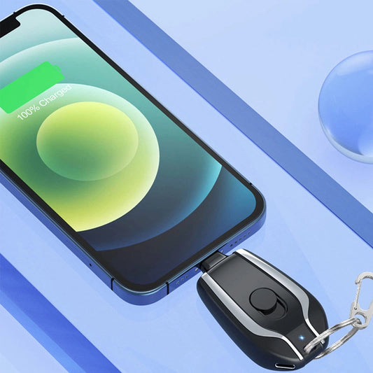 Rechargeable Keychain Power Bank: Stay Charged Anywhere