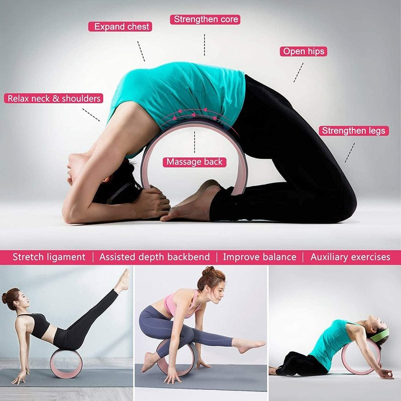 Yoga Roller Ring: Enhance Your Practice & Relief Pain 