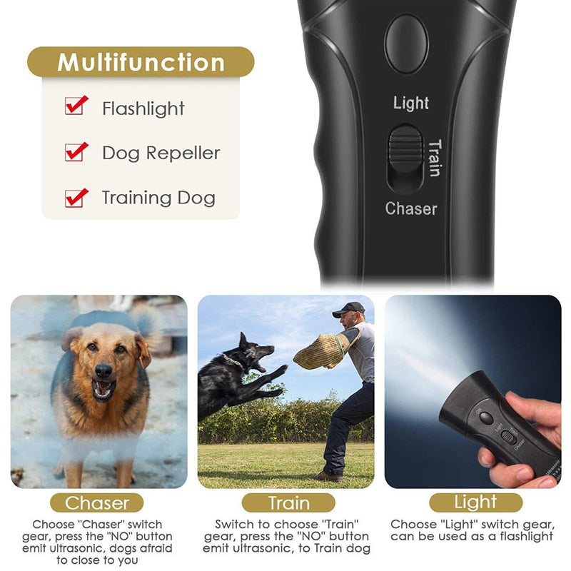 3-in-1 Pet Dog Training Device: Train with Easye And Comfort