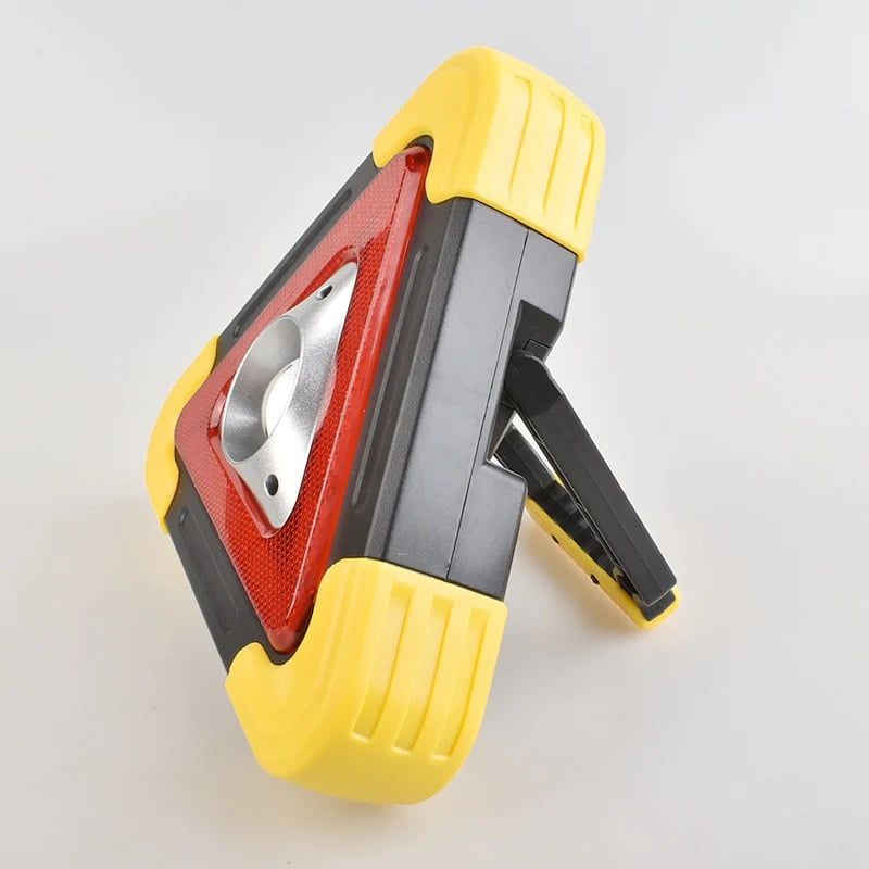 2-in-1 Triangular Warning Light: Safety First Tool 