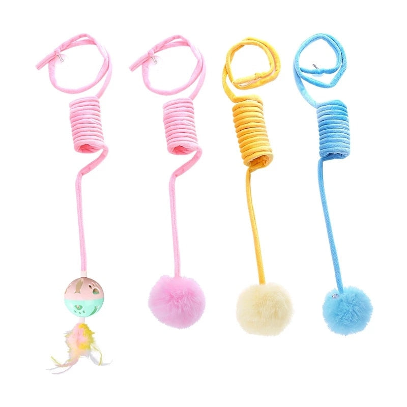 Self-Hanging Pet Toy: Endless Play for Pets 