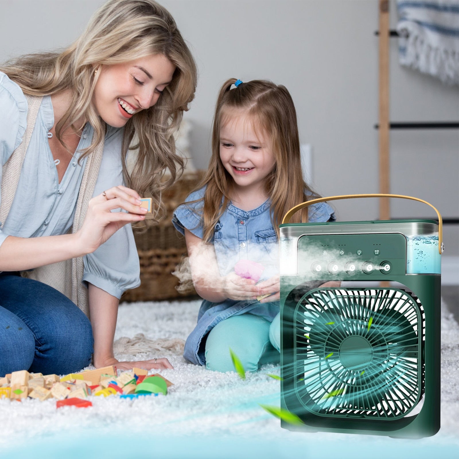 4-in-1 Portable Air Humidifier: Freshen Your Space