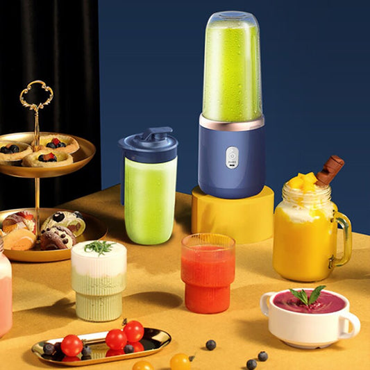 Portable Electric Juicer: Fresh Drinks Anywhere