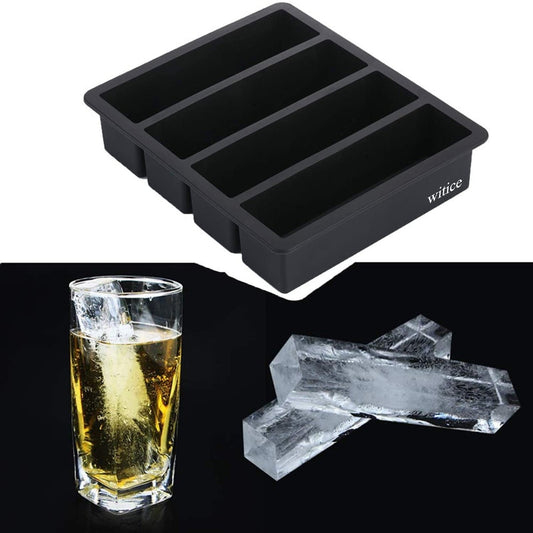 Long Ice Cube Trays for Refreshing Beverages"